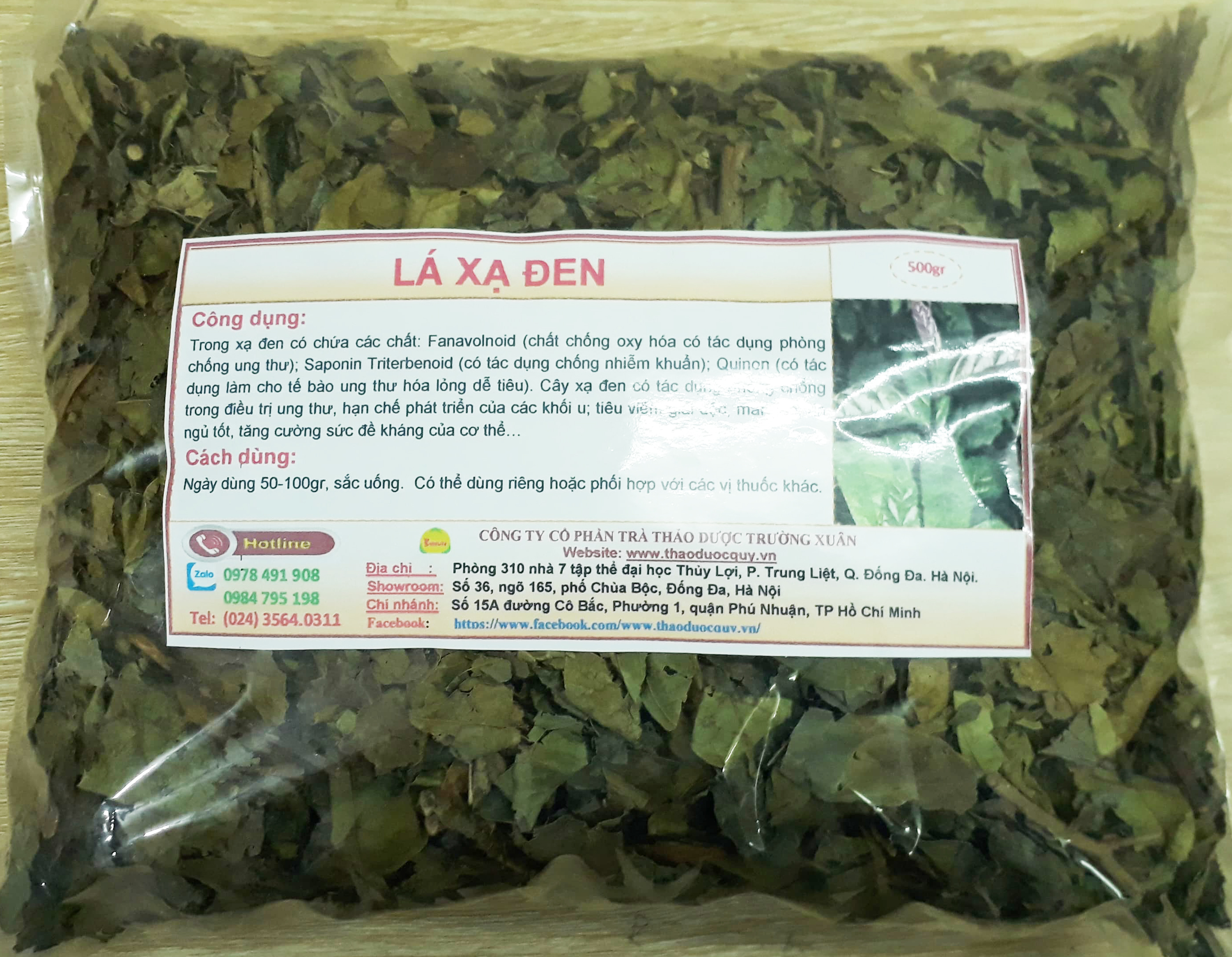 L&aacute; xạ đen kh&ocirc;