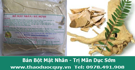 Bột mật nh&acirc;n nguy&ecirc;n chất - Nghiền từ rễ mật nh&acirc;n